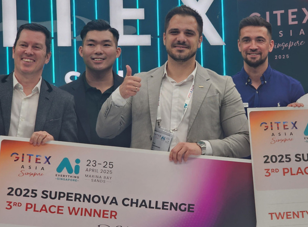 Startap "B2Bee" iz Srbije osvojio treću nagradu na najvećem tehnološkom sajmu Gitex Asia