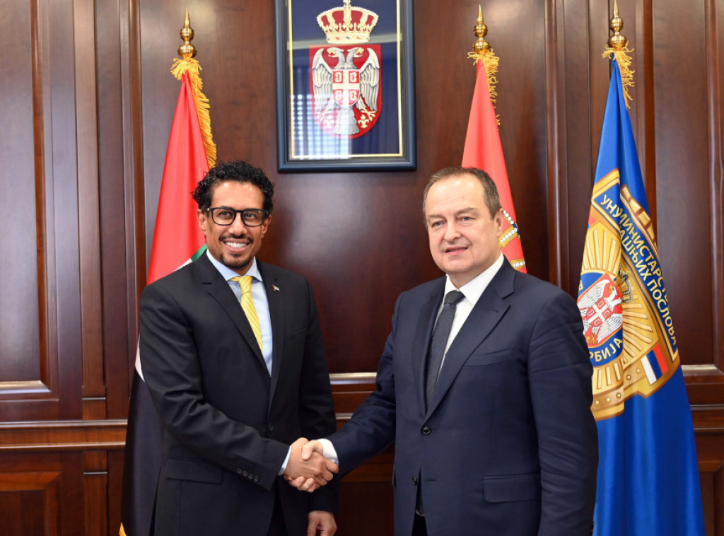 Ambasador UAE uručio poziv Dačiću za učešće na Svetskom policijskom samitu u Dubaiju