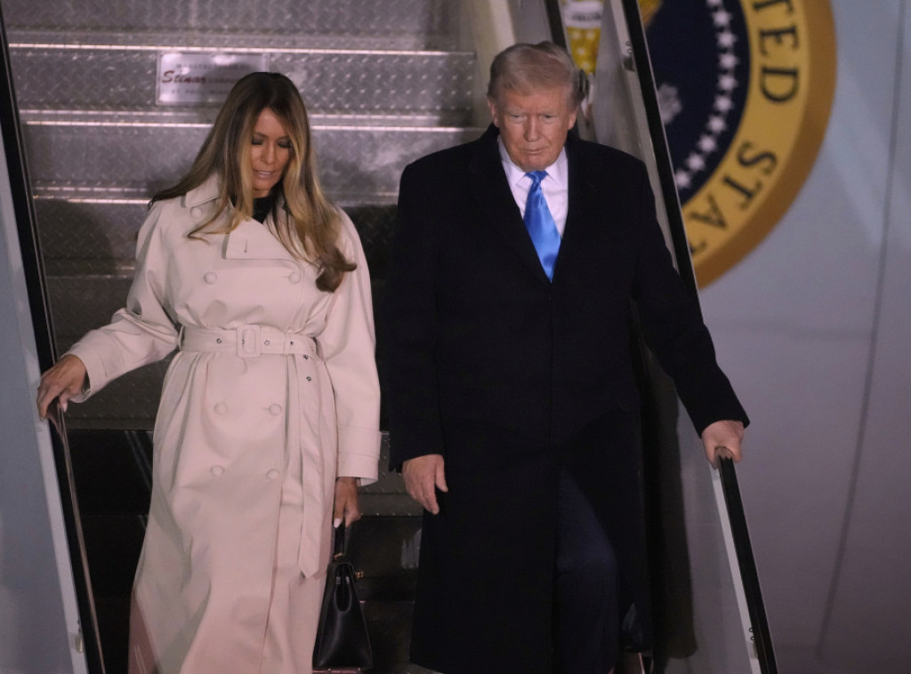 Melanija Tramp proslavila 55. rođendan na letu ka Rimu povodom sahrane pape Franje