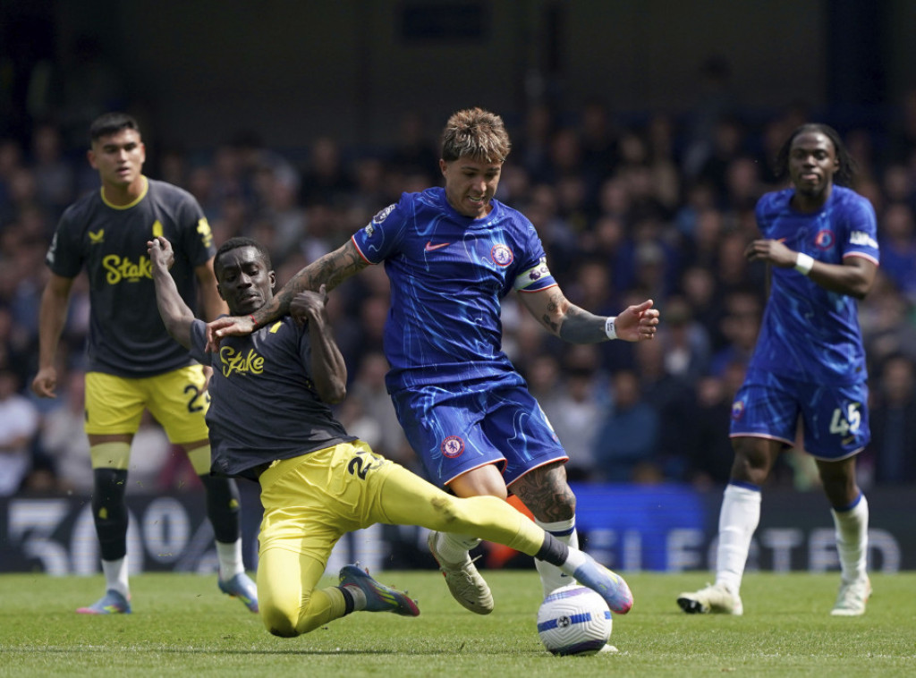 Fudbaleri Čelsija pobedili Everton u 34. kolu Premijer lige