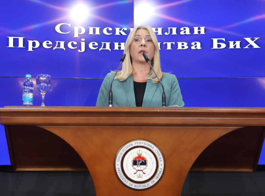 Željka Cvijanović sledećeg meseca otputovaće u SAD