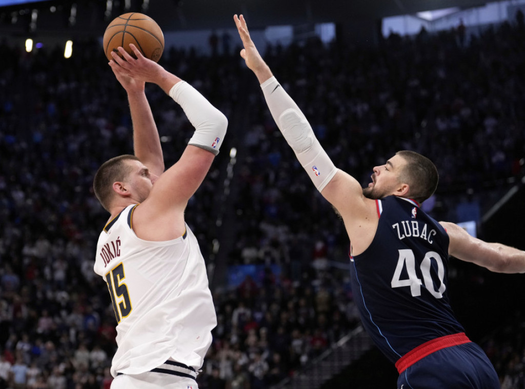 Košarkaši Denvera izjednačili na 2:2 u seriji protiv LA Klipersa, Jokić briljirao