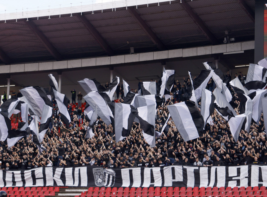 Fudbaleri Partizana bolji od Radničkog, obezbedili drugo mesto na tabeli