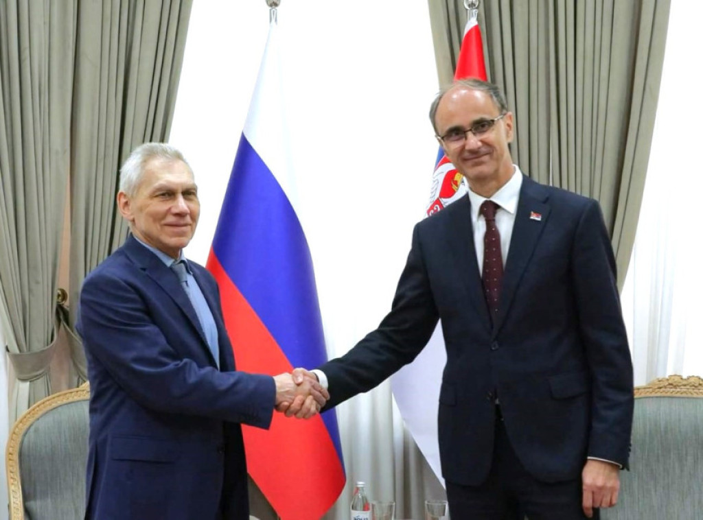 Macut, Botsan-Kharchenko discuss overall Serbia-Russia cooperation