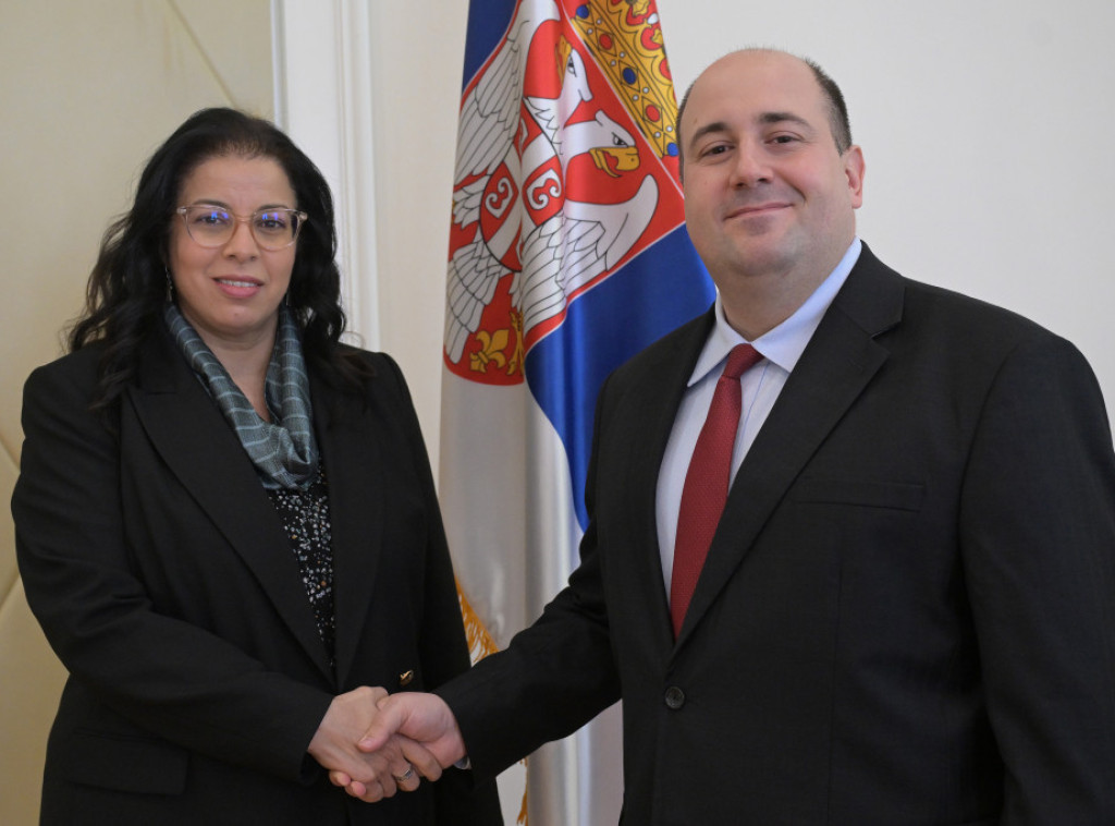 Kozarev razgovarao sa ambasadorkom Tunisa u Beogradu o jačanju saradnje