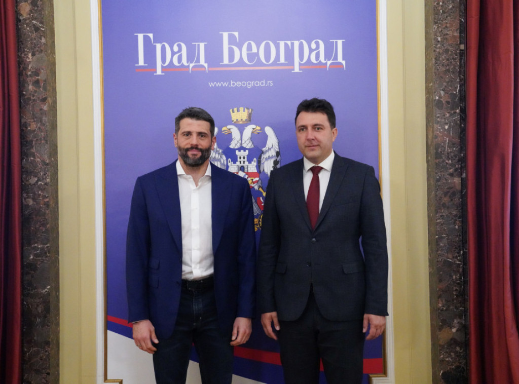 Šapić se sastao sa načelnikom opštine Sokolac Strahinjom Baševićem