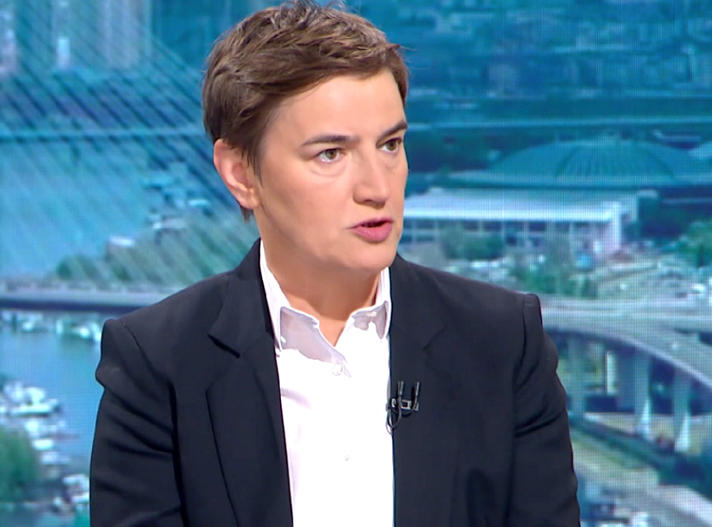 Brnabić: Opoziciju nije briga za zločine nad srpskim narodom