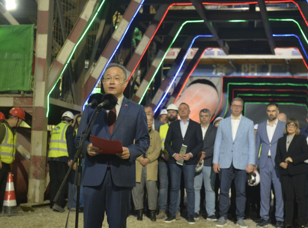 Li Ming: Tunel Iriški venac predstavlja napredak saradnje Srbije i Kine, opipljiv rezultat
