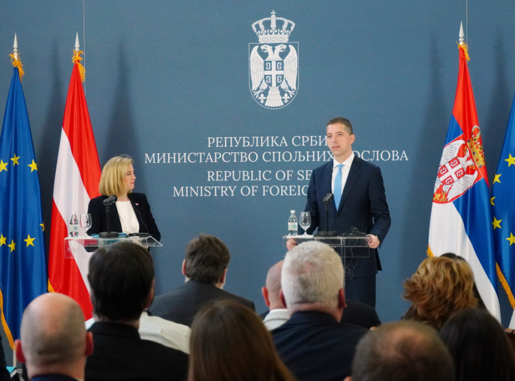 Djuric meets with Austria's Meinl-Reisinger