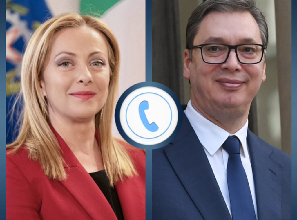 Vucic congratulates Meloni on her government's historic achievement