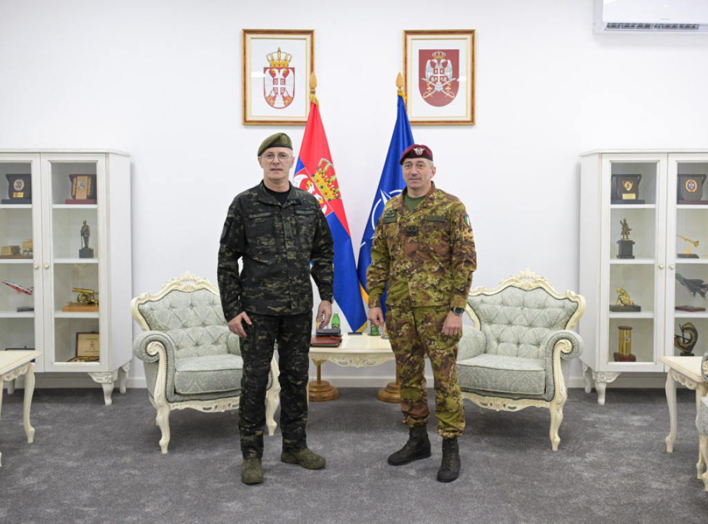 Komandant KFOR-a se sastao sa Mojsilovićem i predstavnicima ambasada Kvinte