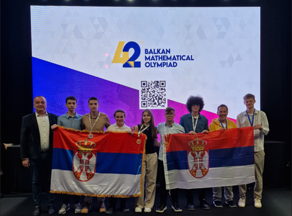 Svih šest predstavnika Srbije osvojilo medalju na Balkanskoj matematičkoj olimpijadi
