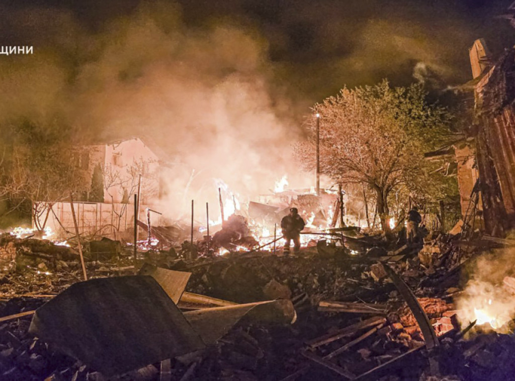Najmanje 45 ljudi povređeno u ruskom napadu dronovima na Harkov
