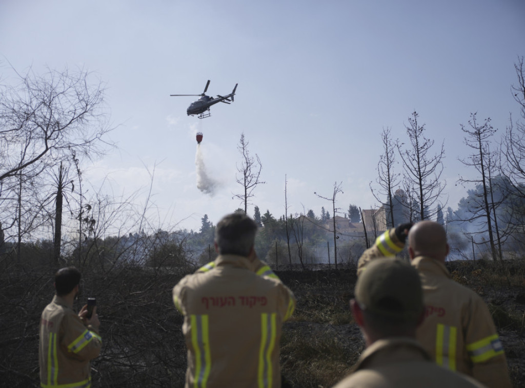 Požar na brdima Jerusalima stavljen pod kontrolu