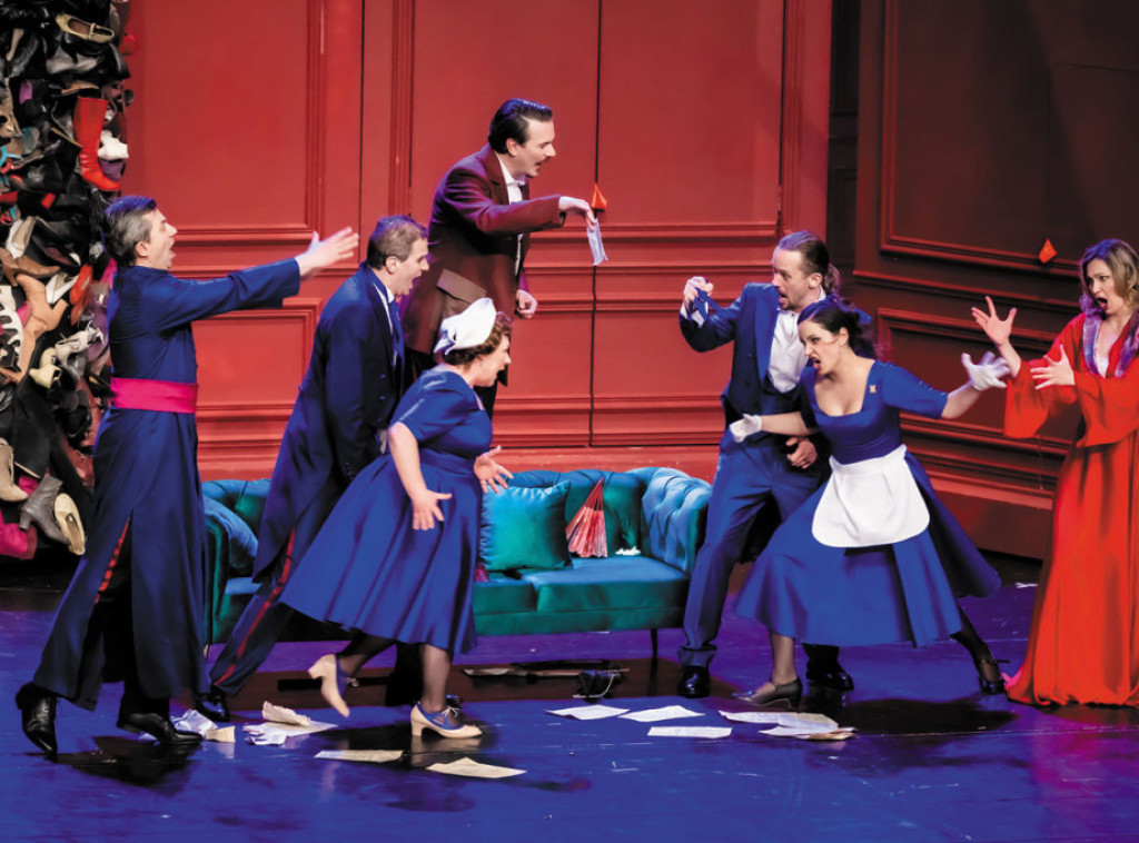 Opera "Figarova ženidba" u režiji Aleksandra Nikolića sutra u Srpskom narodnom pozorištu