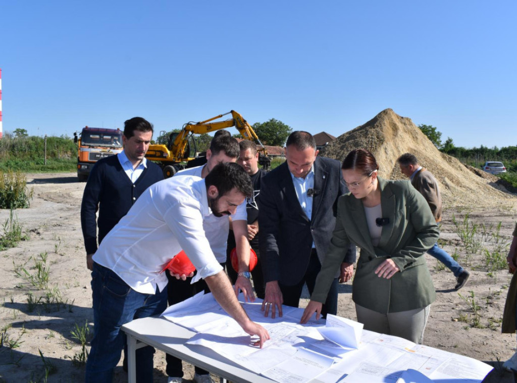 Ministarka Pavkov obišla radove na izgradnji glavnog gradskog kolektora u Zrenjaninu