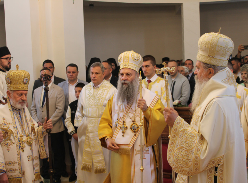 Patrijarh Porfirije u Deževi na obeležavanju 850 godina od rođenja Svetog Save