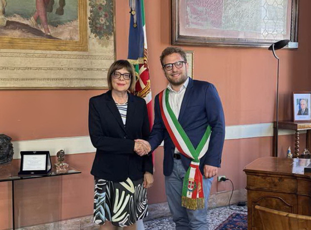 Gojković sa Posamaijem razgovarala o saradnji između AP Vojvodine i italijanske regije Veneto