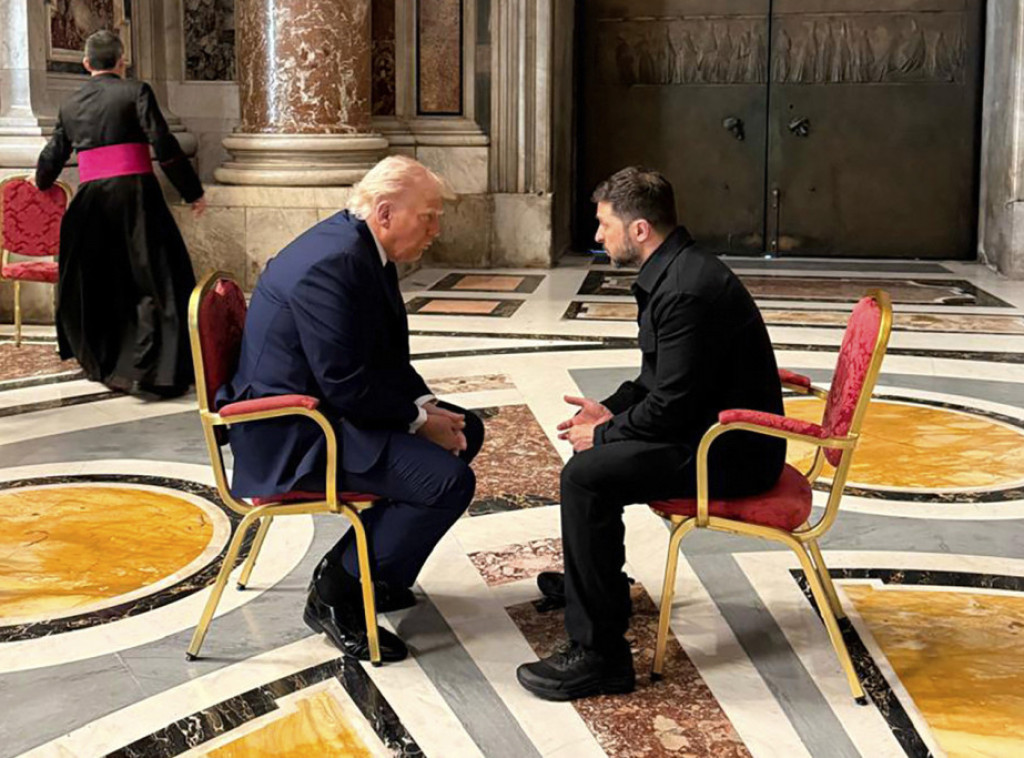 Zelenski: Sastanak sa Trampom na papinoj sahrani bio najbolji do sada