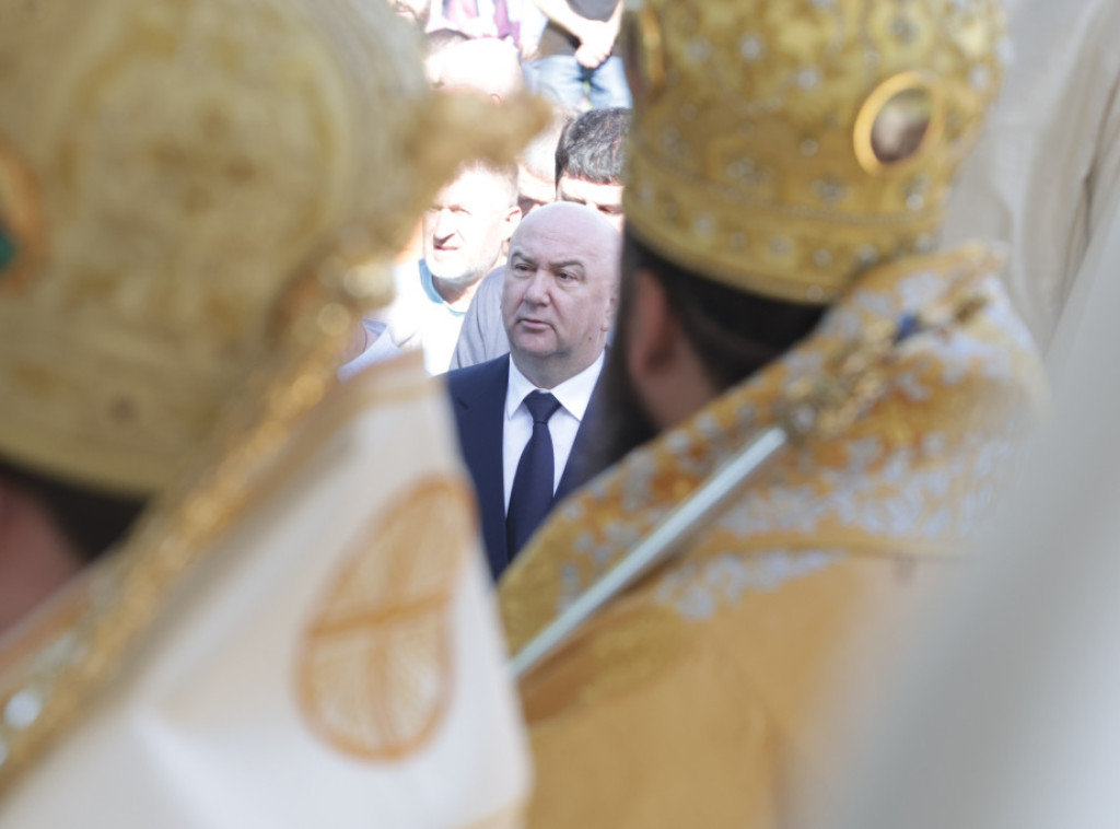 Popović prisustvovao Svetoj Arhijerejskoj Liturgiji u manastiru Lelić