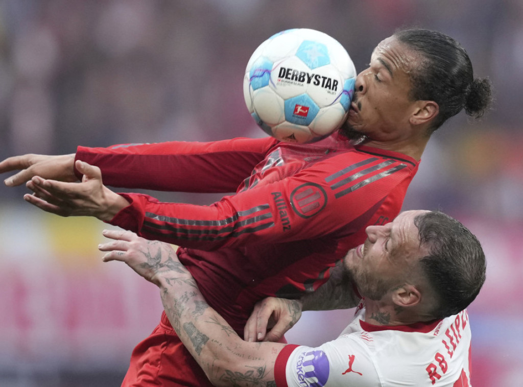 Fudbaleri Lajpciga golom u 90+5. minutu odložili Bajernu osvajanje titule