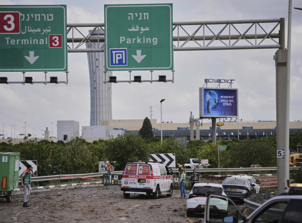 Izrael: Raketa iz Jemena pogodila područje aerodroma Ben Gurion, ranjeno šest osoba