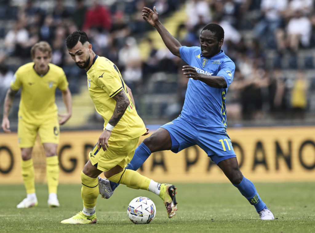 Fudbaleri Lacija pobedili Empoli u Seriji A