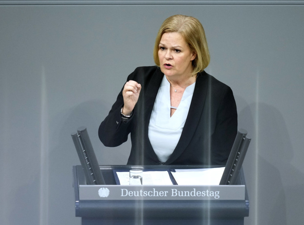 Nensi Fezer: Broj tražilaca azila u Nemačkoj biće najniži u poslednjoj deceniji