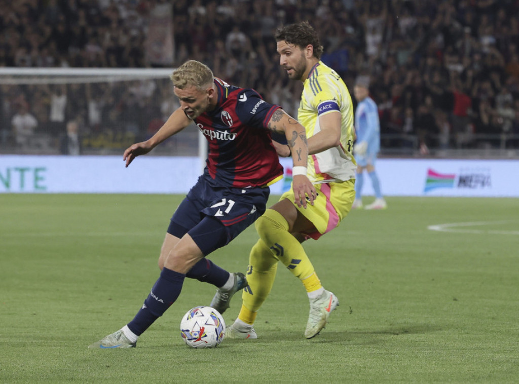 Fudbalerima Juventusa samo bod u Bolonji, "gužva" u borbi za Ligu šampiona