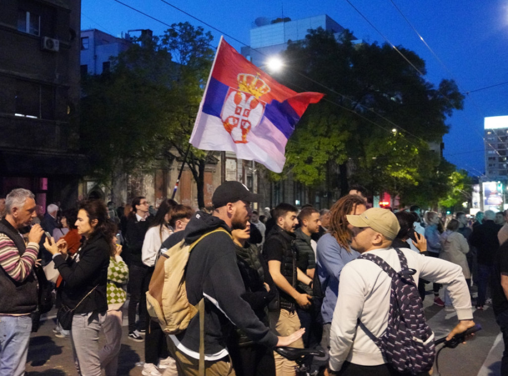 Studenti u blokadi traže raspuštanje Skupštine i vanredne izbore