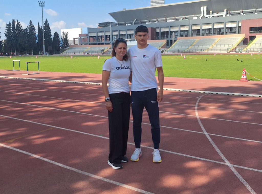 Srpski atletičar Vuk Šolaja: Cilj je lični rekord u skoku uvis