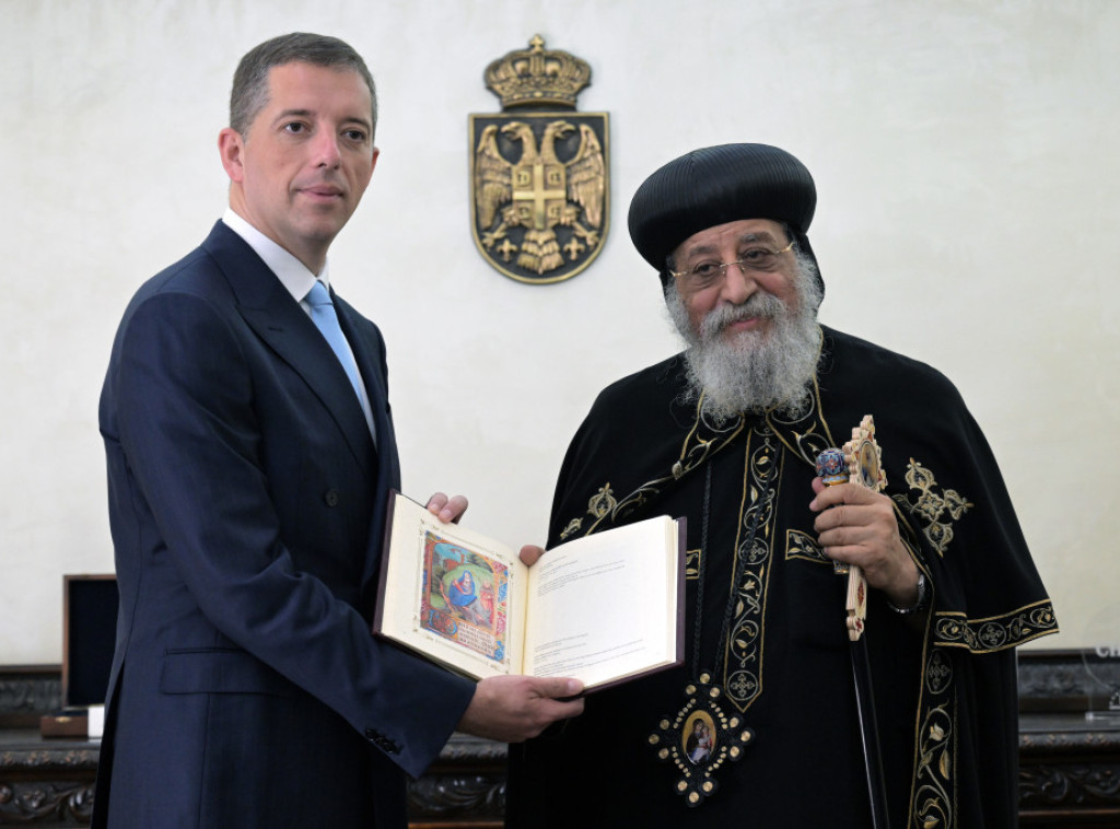 Marko Đurić: Istorijska poseta Tavadrosa II doprineće razvoju prijateljstva Srbije i Egipta