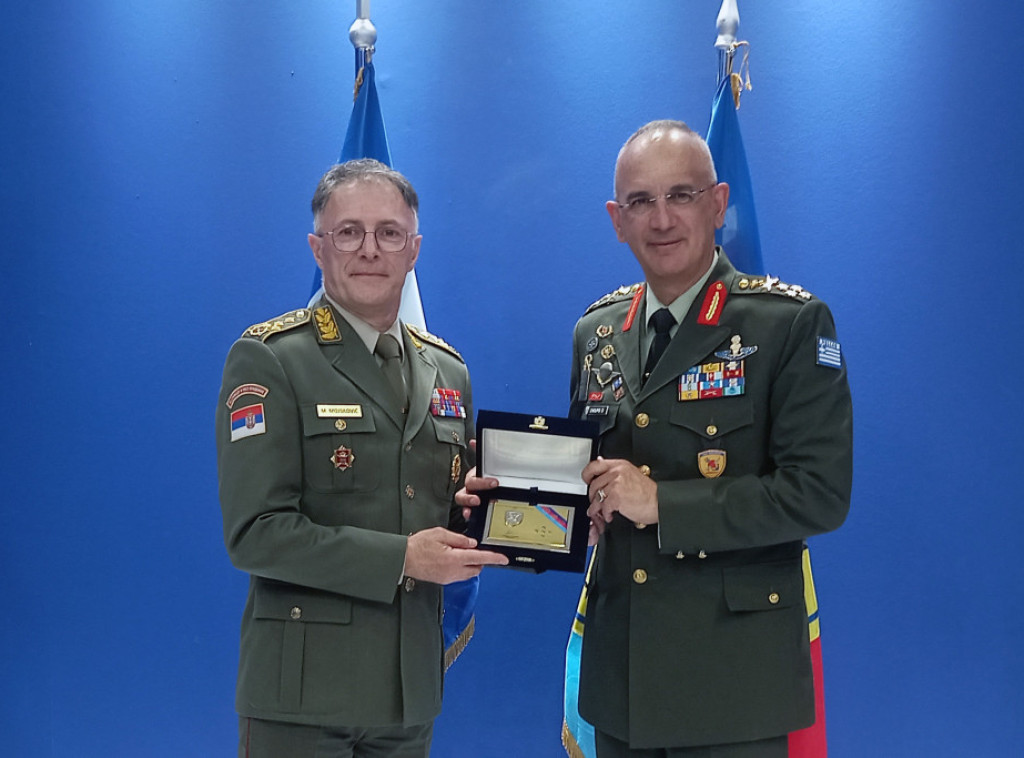 Delegacija Vojske Srbije na sajmu naoružanja u Atini