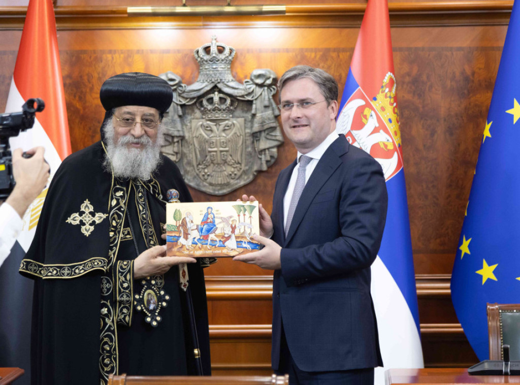 Ministar Selaković primio patrijarha Tavadrosa II