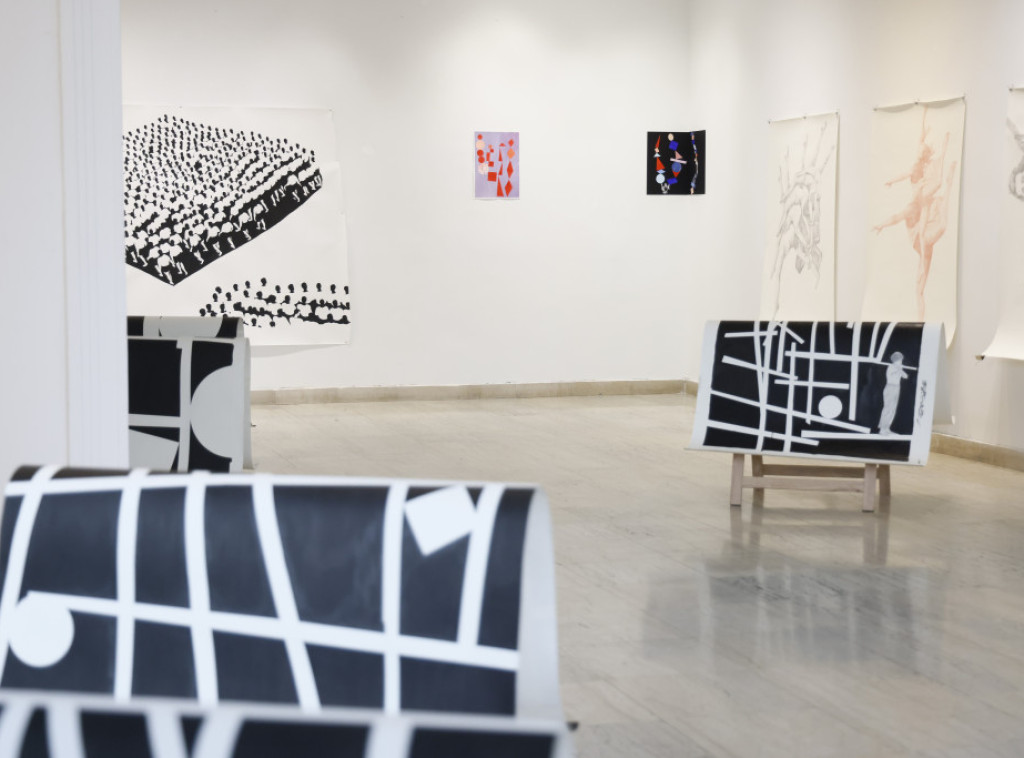 Izložba "Hypnoplane" Marije Bjekić otvorena u Likovnoj galeriji Kolarca