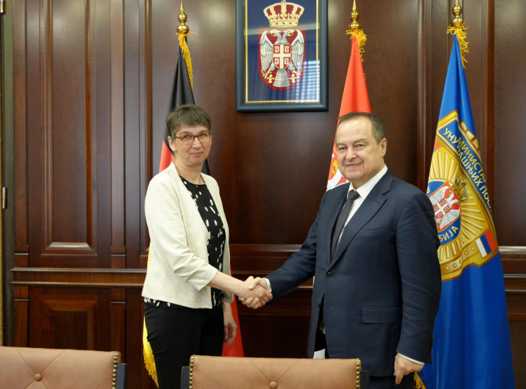 Dačić razgovarao sa Konrad: Uspešna saradnja Srbije i Nemačke u borbi protiv korupcije i kriminala