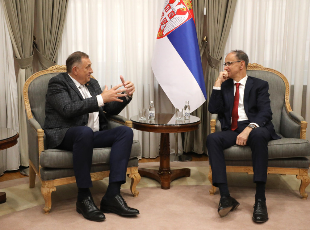 Dodik: Sa Macutom razgovarao sam o zajedničkim ciljevima Republike Srpske i Srbije