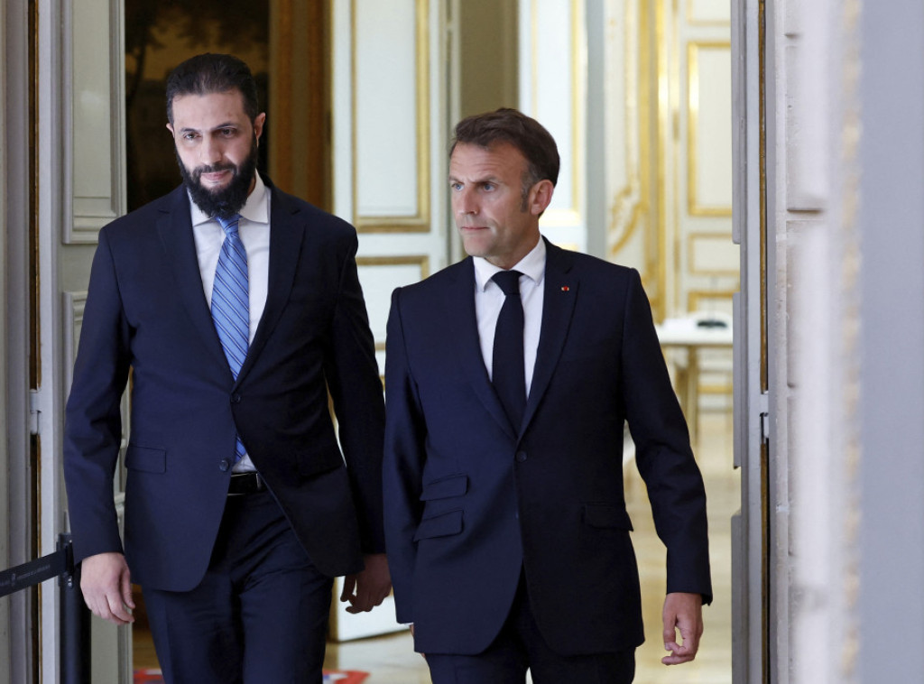 Makron pozvao sirijskog predsednika Al Šaru da zaštiti sve Sirijce bez izuzetaka