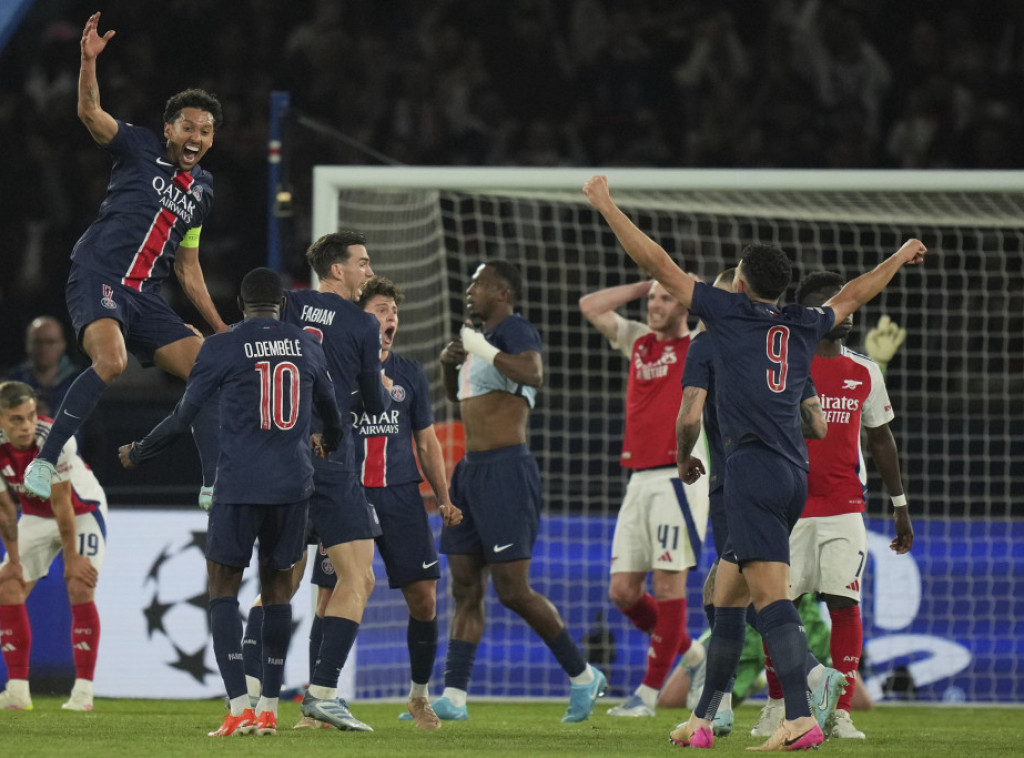 Fudbaleri PSŽ-a u finalu Lige šampiona, za trofej će igrati protiv Intera