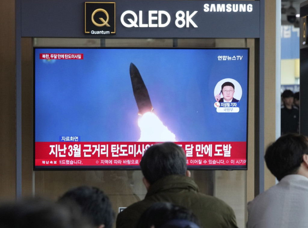 Severna Koreja ispalila više balističkih raketa sa dometom do 800 kilometara