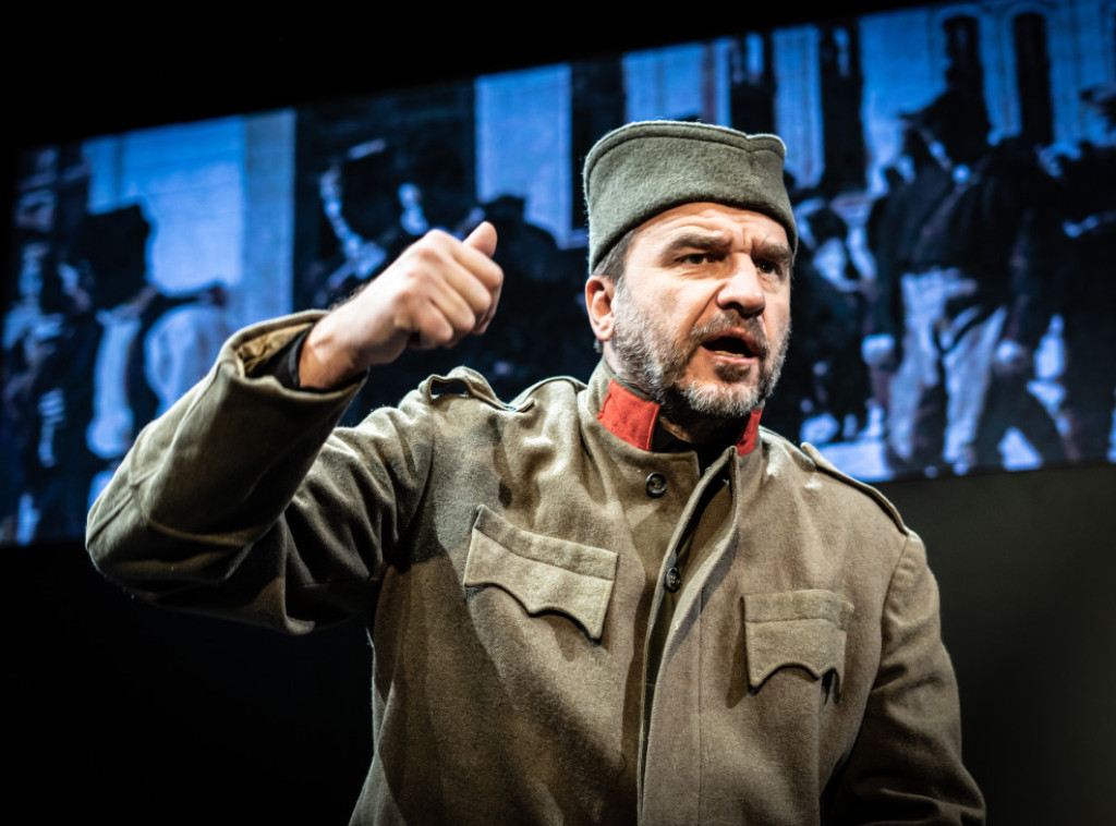 Monodrama "Knjiga o Milutinu" 10. maja 300. put na sceni u Zvezdara teatru