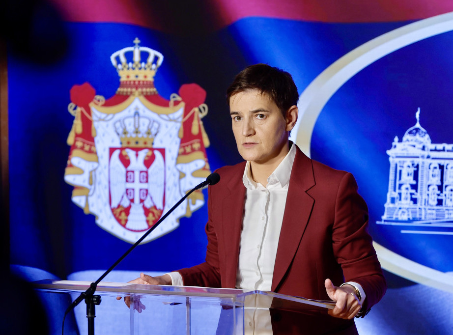 Brnabic: Allegations about use of CN gas in Novi Sad a prefabricated lie