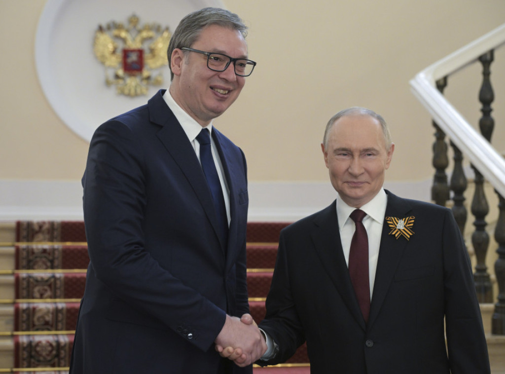 Vučić na sastanku sa Putinom: Hvala zbog ogromne podrške integritetu i suverenitetu Srbije