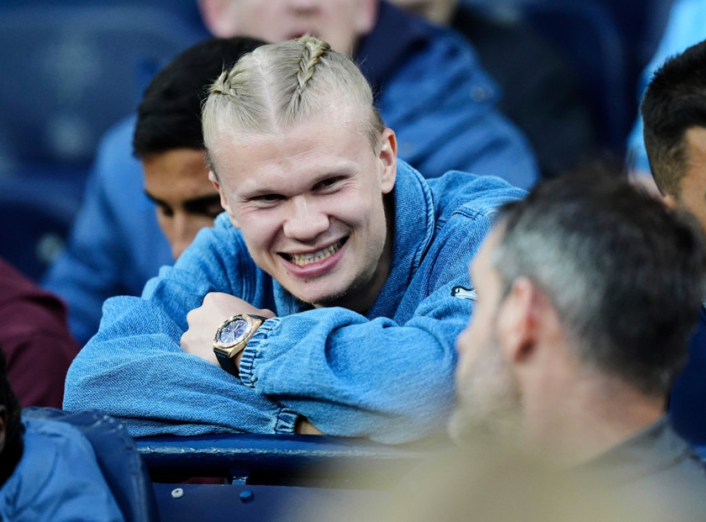 Fudbaler Mančester Sitija Erling Haland vraća se na teren posle oporavka od povrede