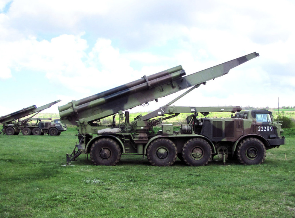 Ministarstvo odbrane: Obuka na artiljerijskim sistemima velike vatrene moći u okolini Niša