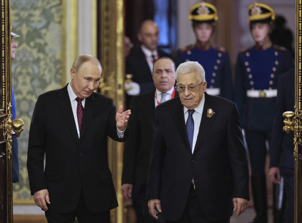 Putin se sastao sa Abasom: Kraj bliskoistočnog sukoba moguć je kroz princip dve države