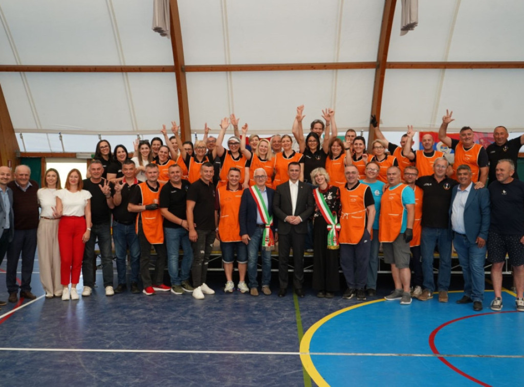 Đorđe Milićević na Dečijim igrama bez granica u Vićenci: Ovakvi događaji čuvaju nacionalni identitet