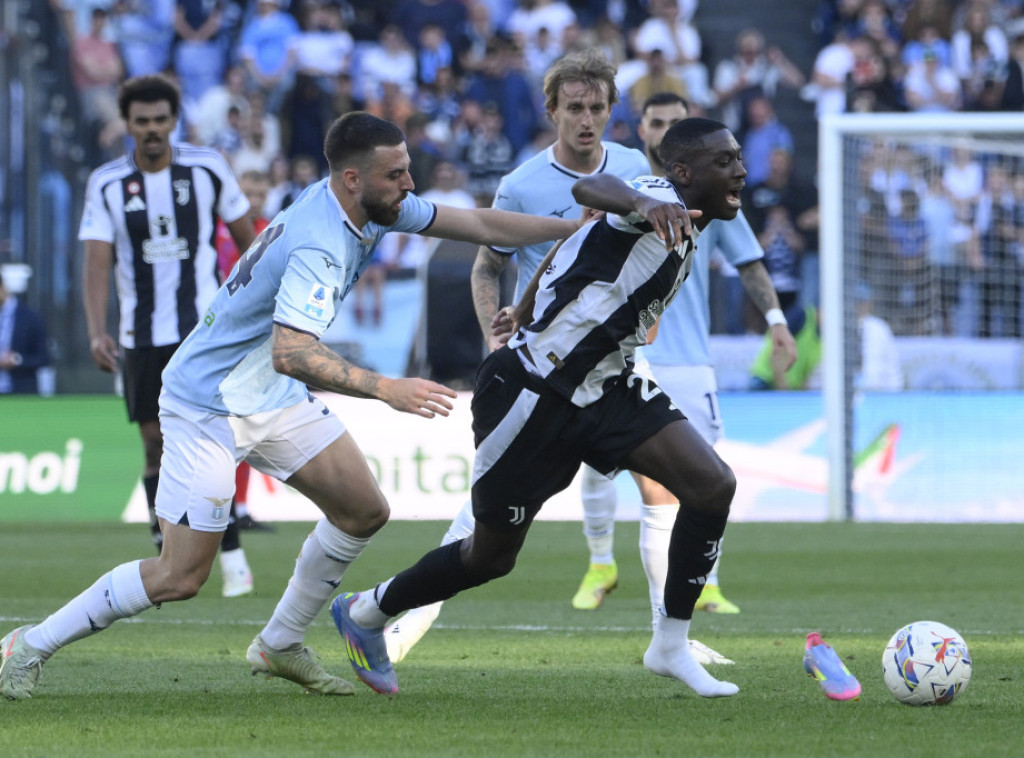 Fudbaleri Lacija i Juventusa odigrali nerešeno 1:1
