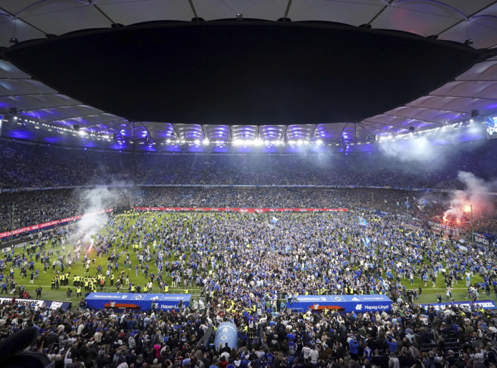 Više od 20 osoba povređeno tokom slavlja navijača Hamburgera