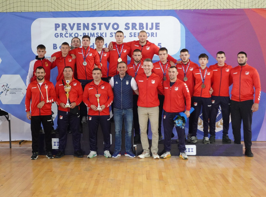Rvači Proletera osvojili četiri zlata na pojedinačnom Prvenstvu Srbije